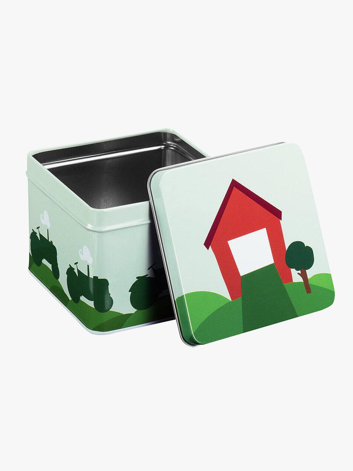 Blafre metallboks Traktor og låve