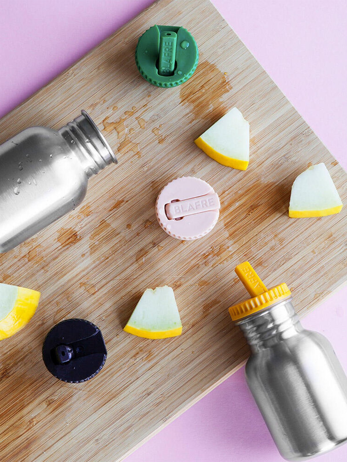 Blafre stålflaske 300 ml Rosa