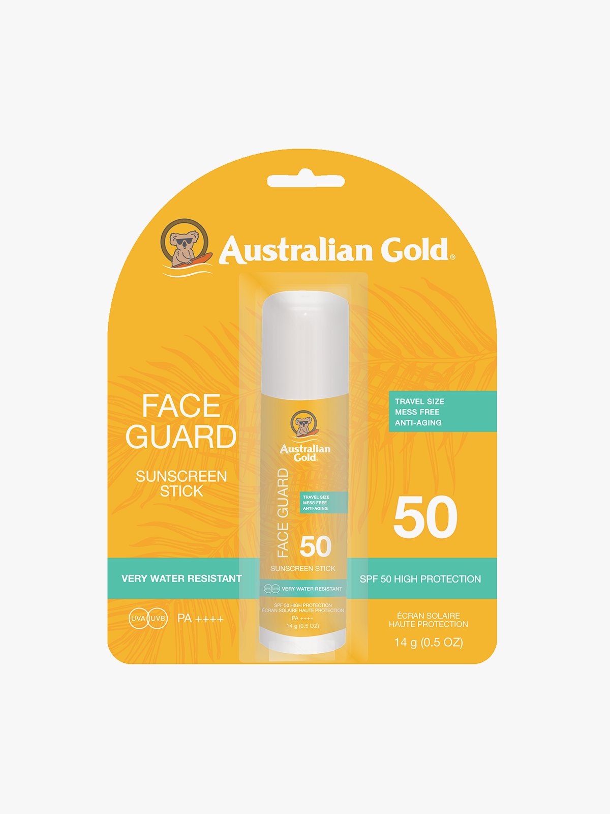 Australian Gold SPF 50 Face Guard Stick Flerfarget