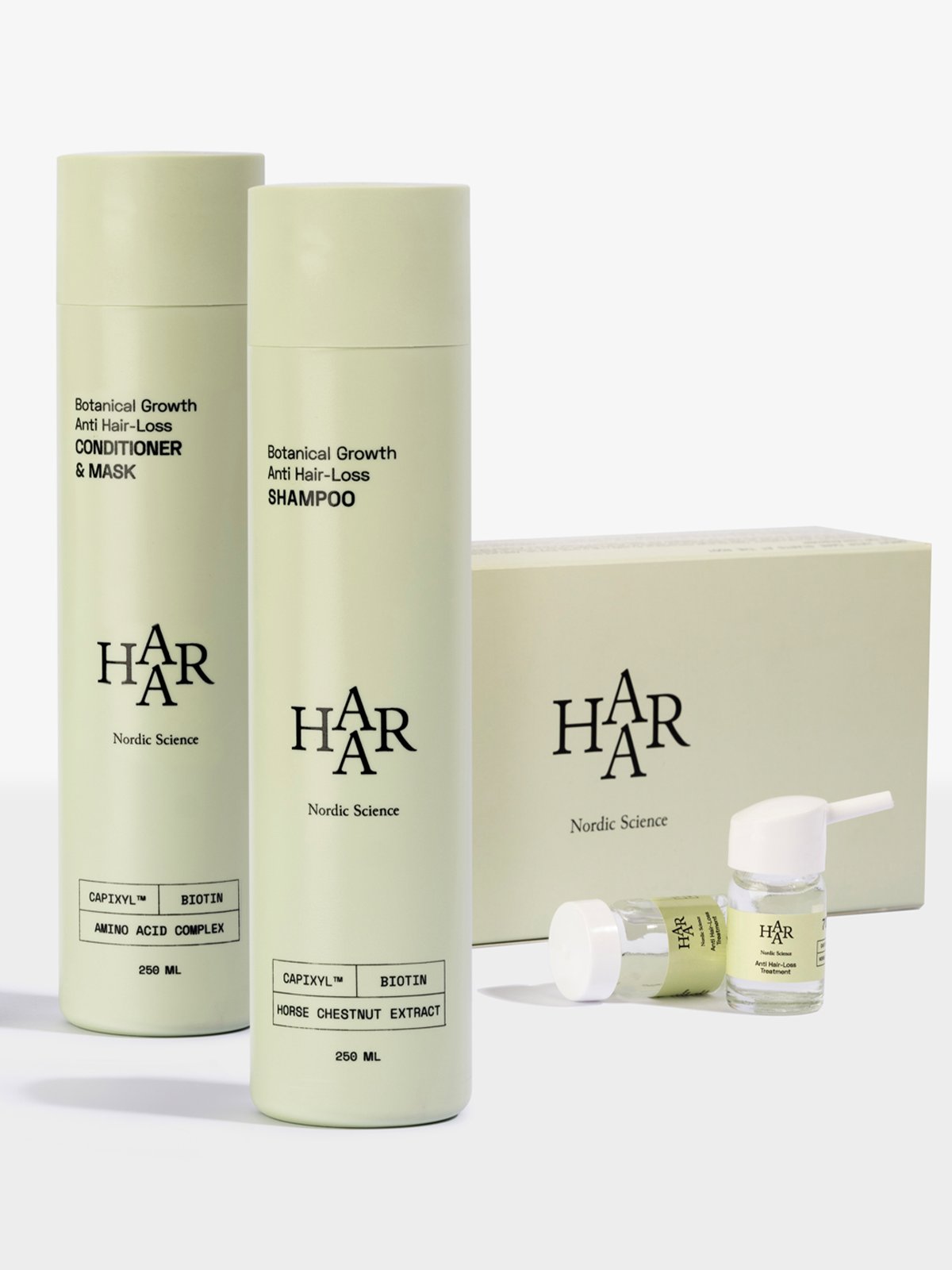 Haar Anti-Hair-Loss Ampoules Flerfarget