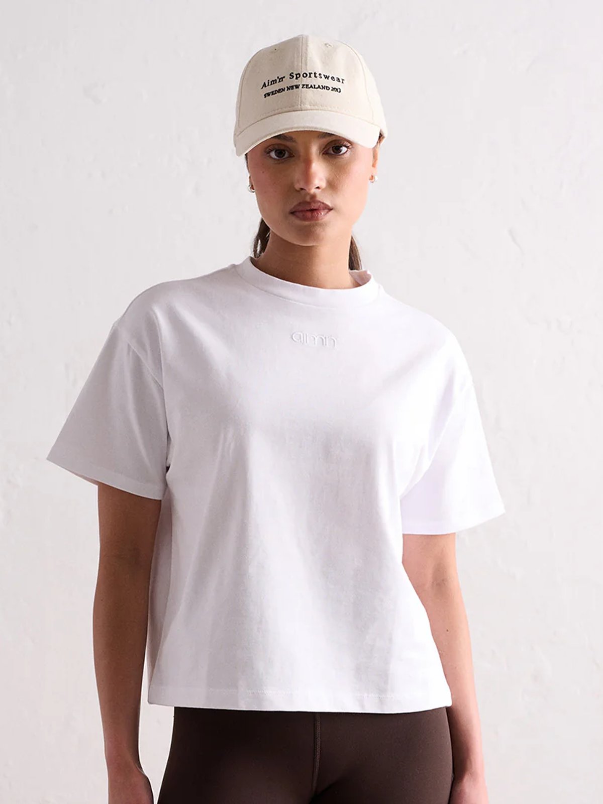Aim'n Boxy T-shirt White