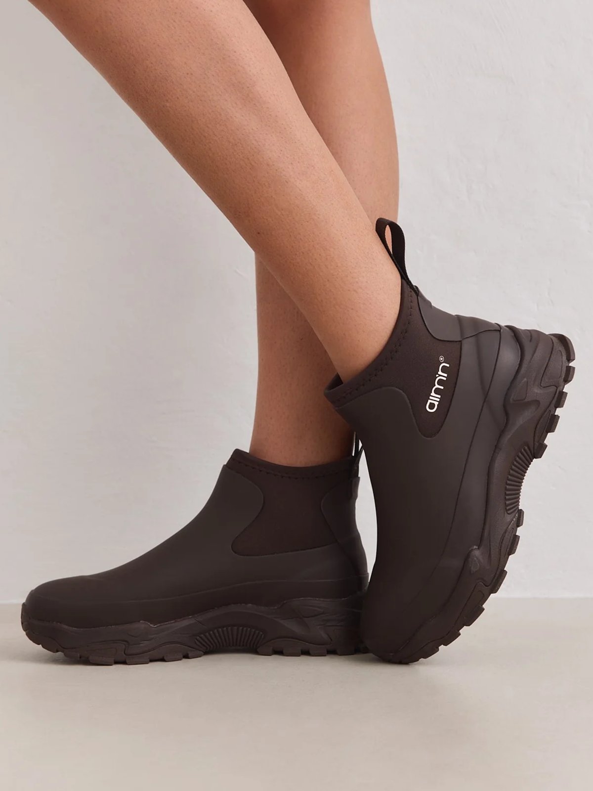 Aim'n Fusion Rain Boot Chocolate