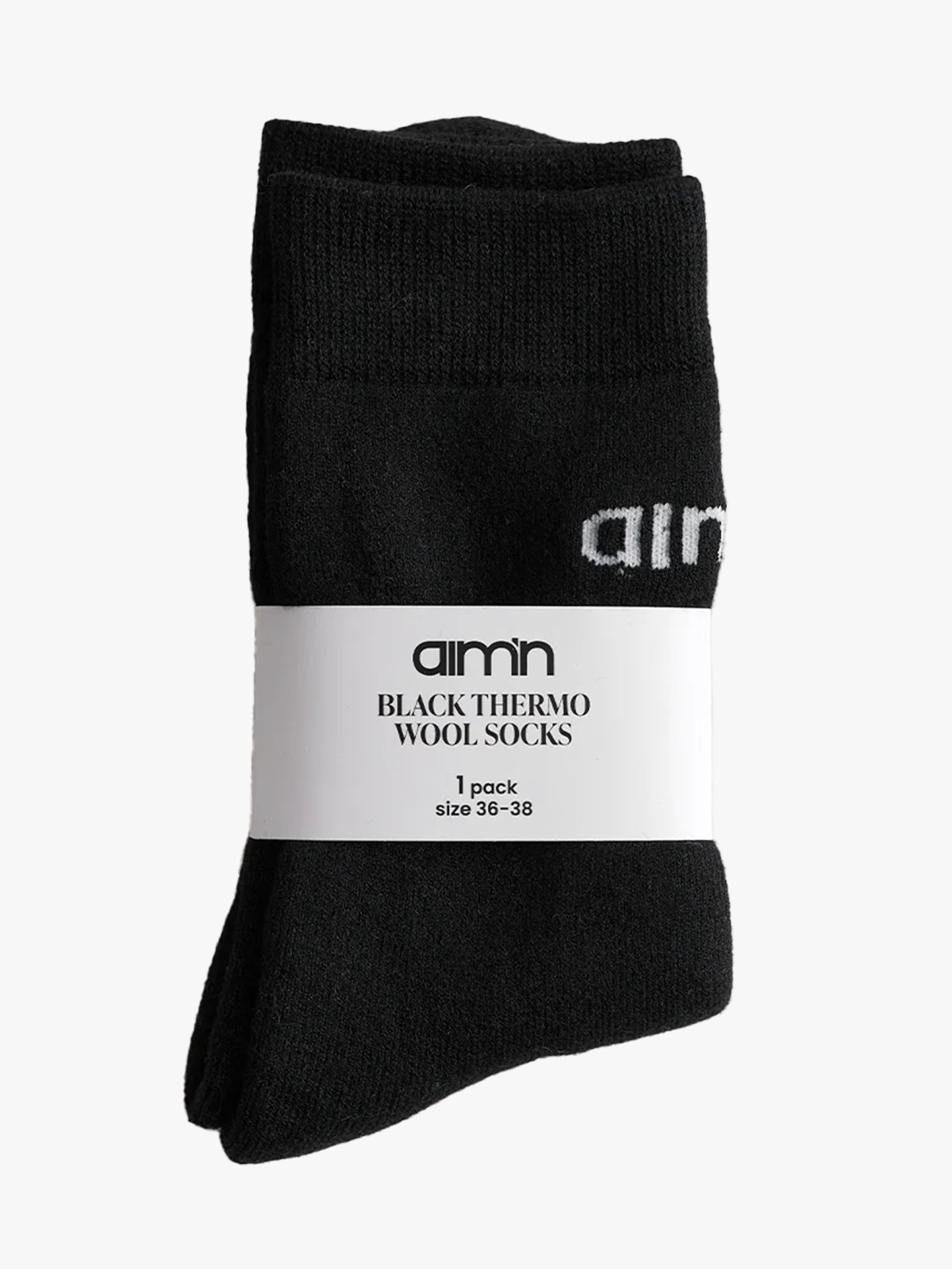 Aim'n Thermo Wool Socks BLACK