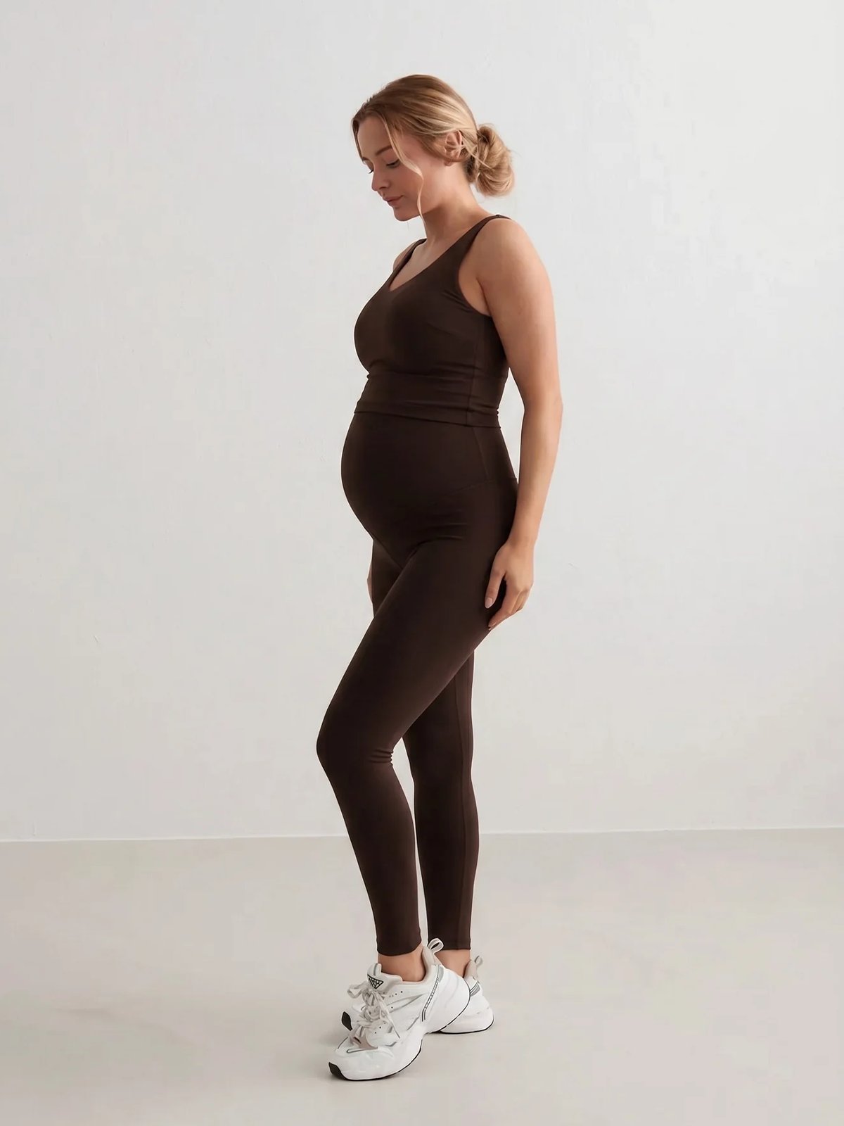 Aim'n Sense Maternity Tights Brun