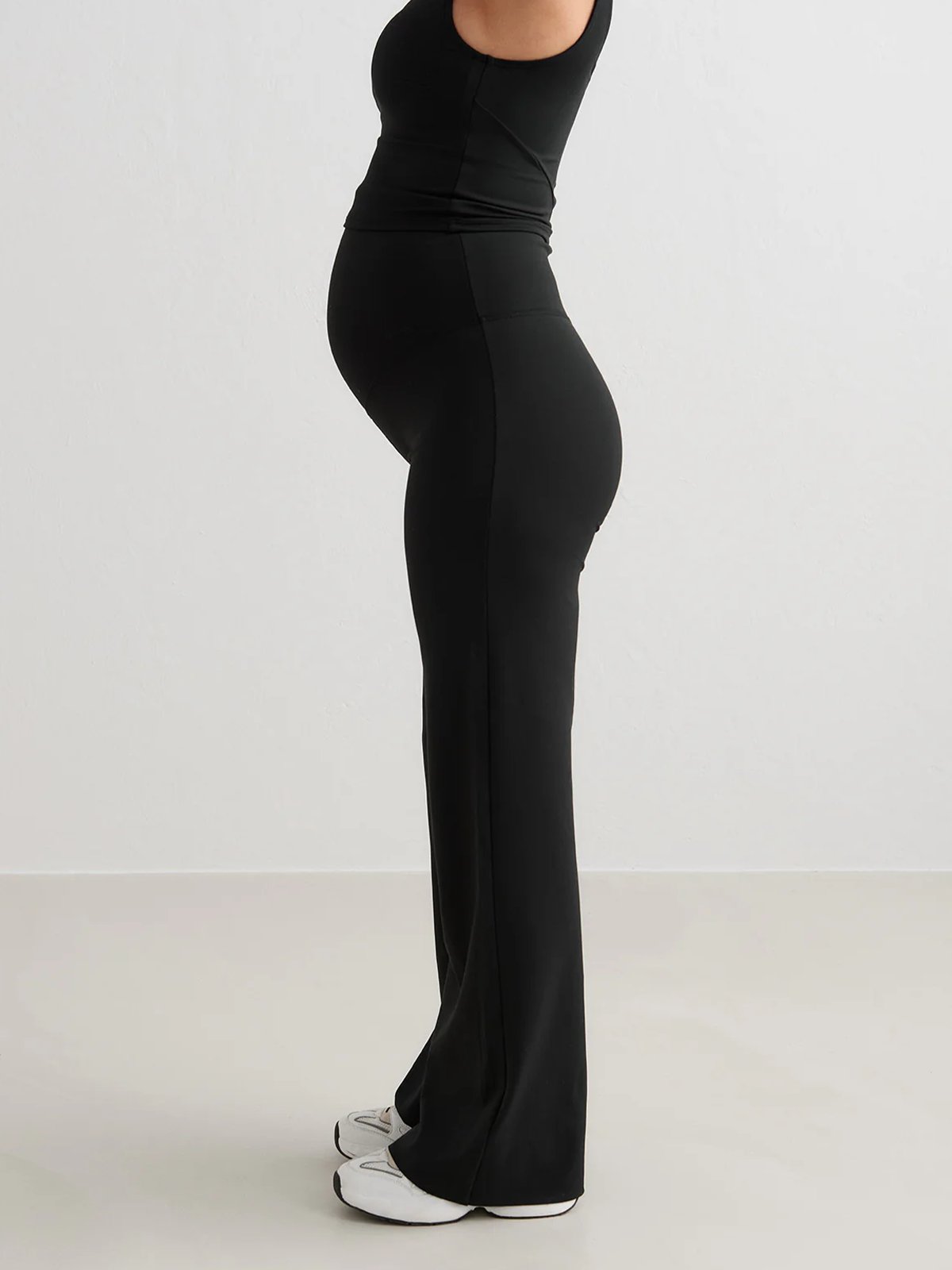 Aim'n Sense Maternity Wide Pants Black