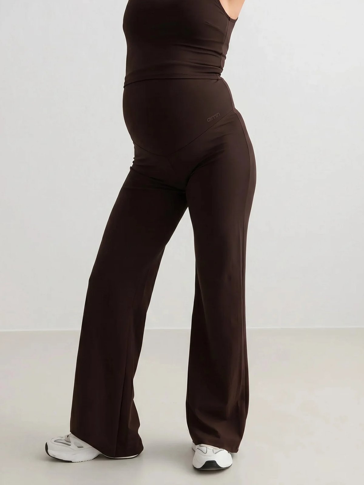 Aim'n Sense Maternity Wide Pants Chocolate
