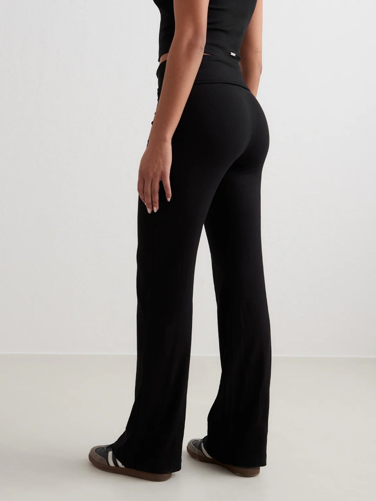 Aim'n Ease Ribbed Pants Black