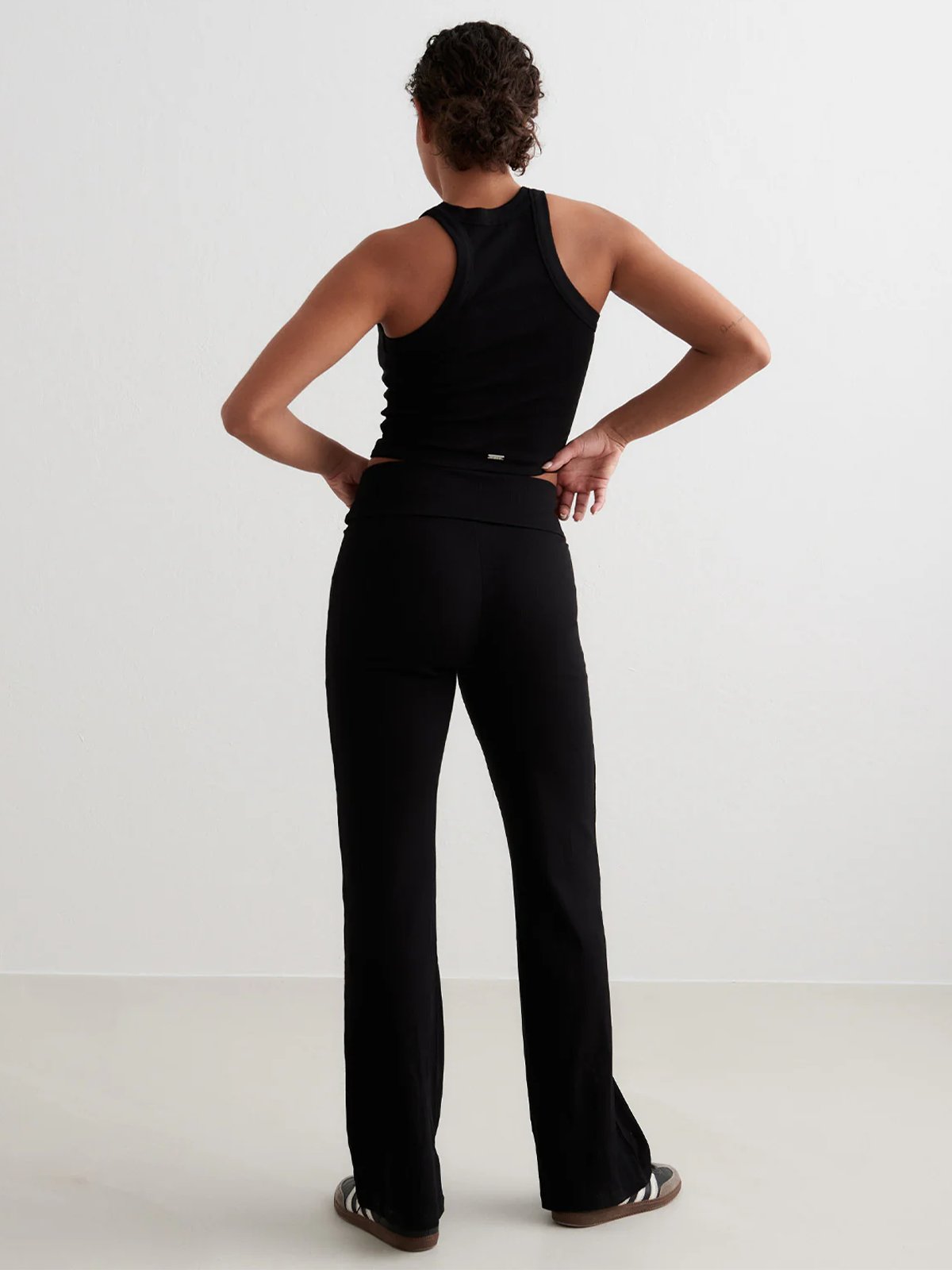 Aim'n Ease Ribbed Pants Black