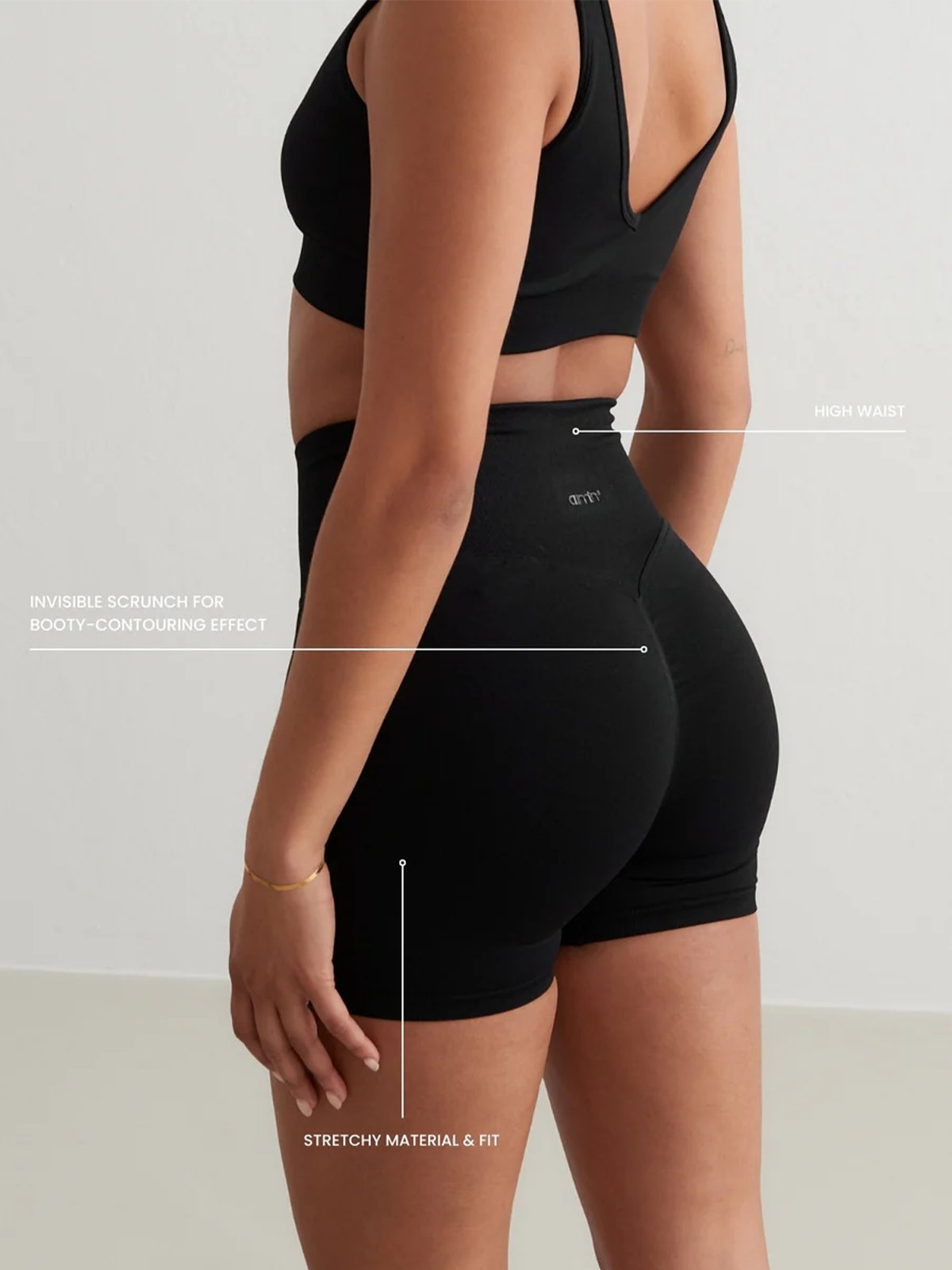 Aim'n Shape Seamless Hotpants Black