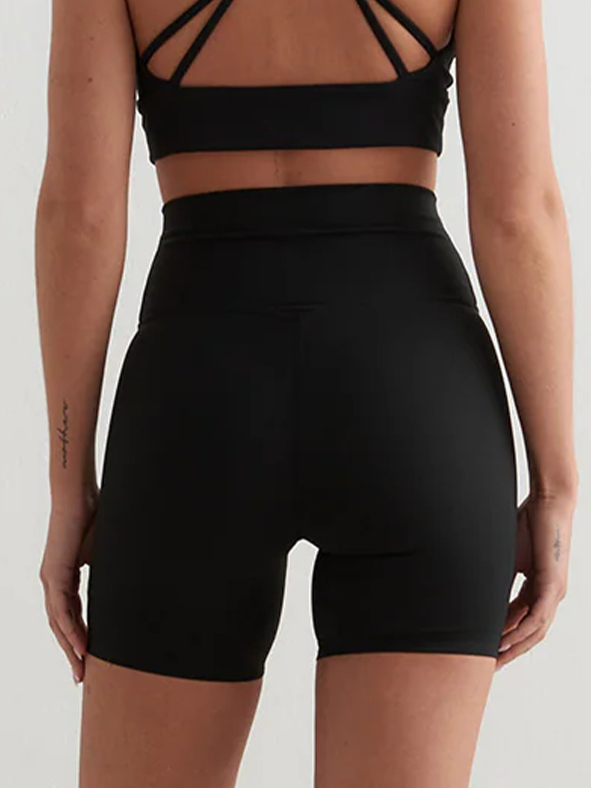 Aim'n Sense Midi Biker Shorts Black