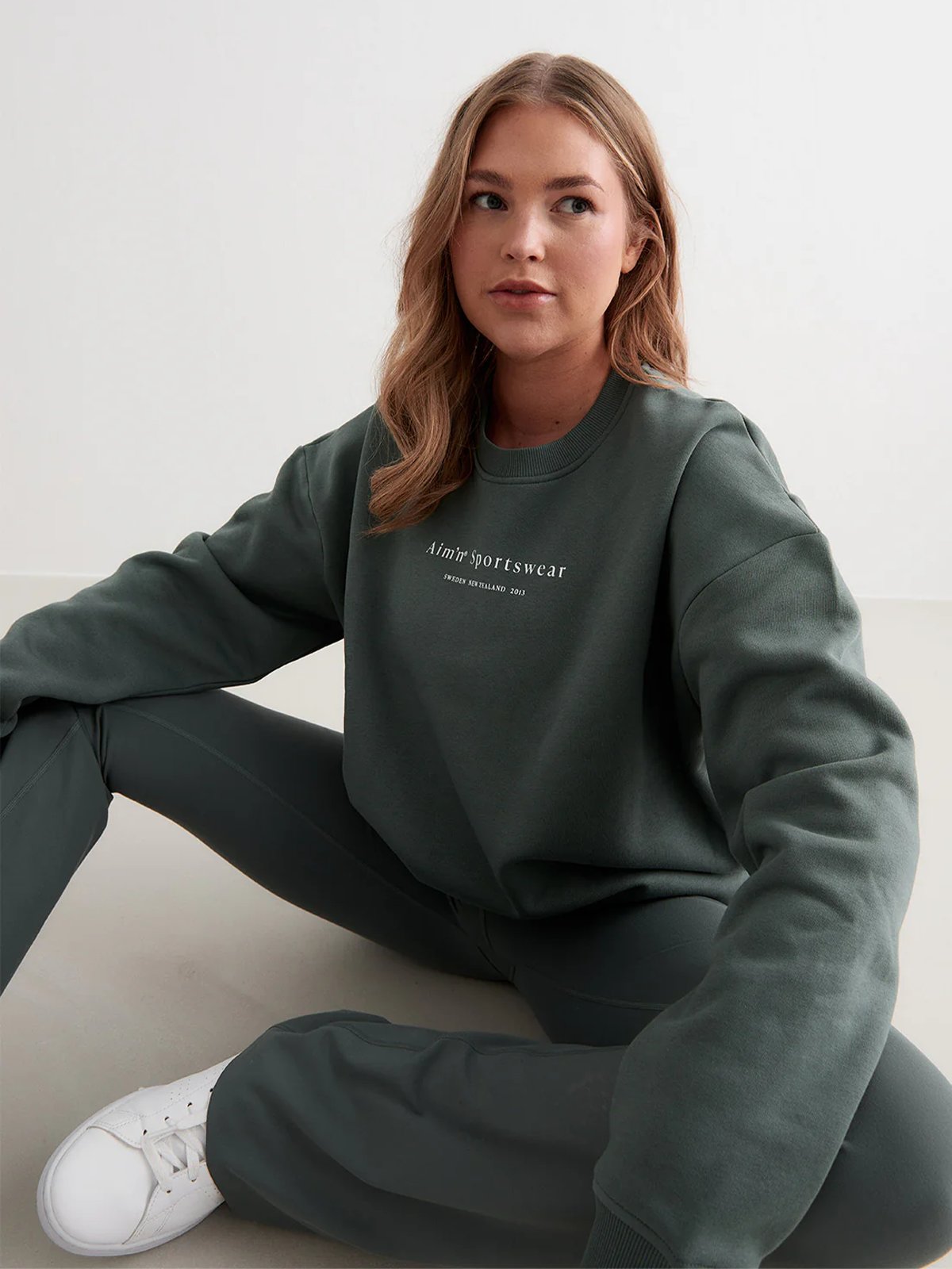 Aim'n Serif Sweatshirt Sage