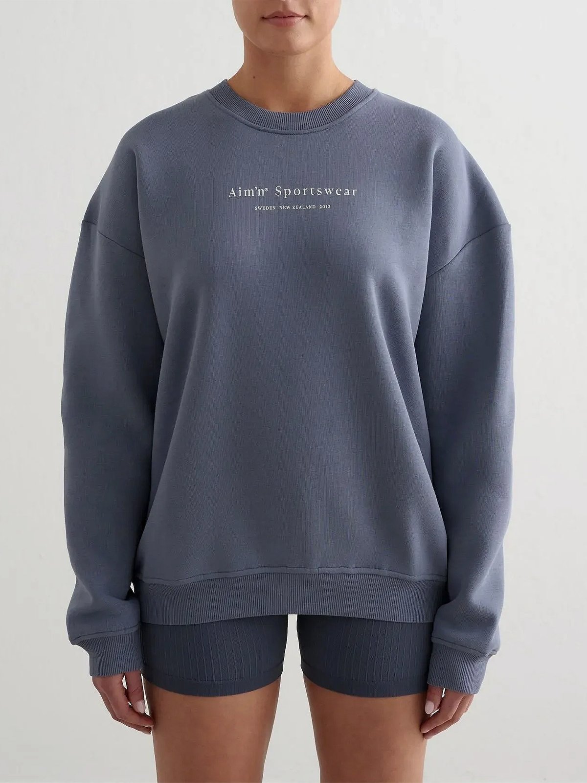 Aim'n Serif Sweatshirt Storm Blue