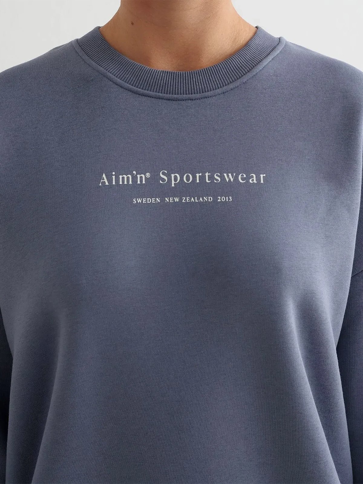 Aim'n Serif Sweatshirt Storm Blue