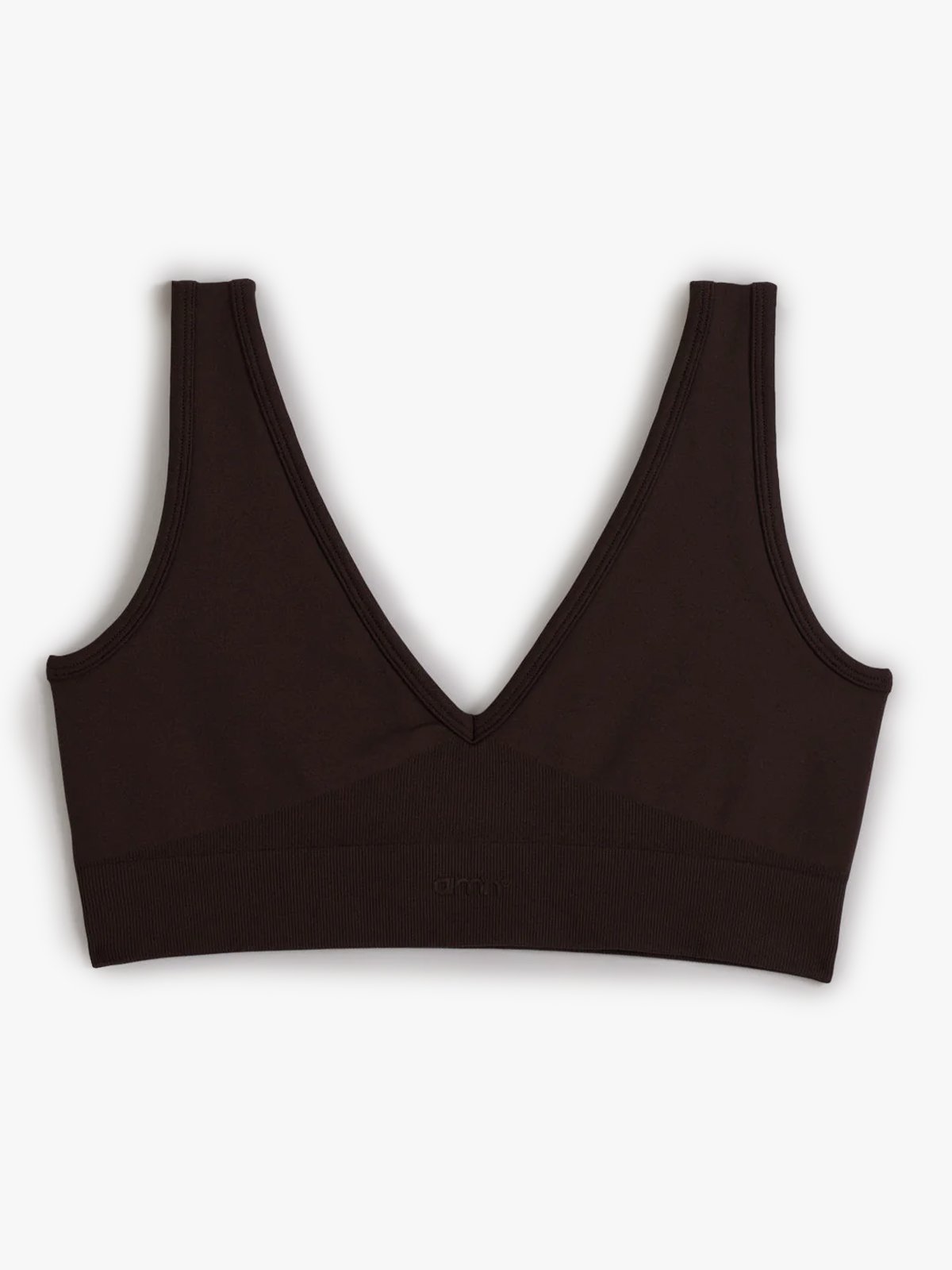 Aim'n Shape Seamless Deep Cut Bra Chocolate
