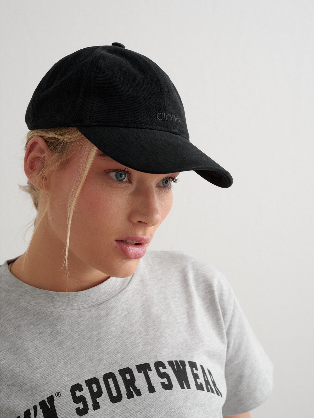 Aim'n Small Logo Cap Black