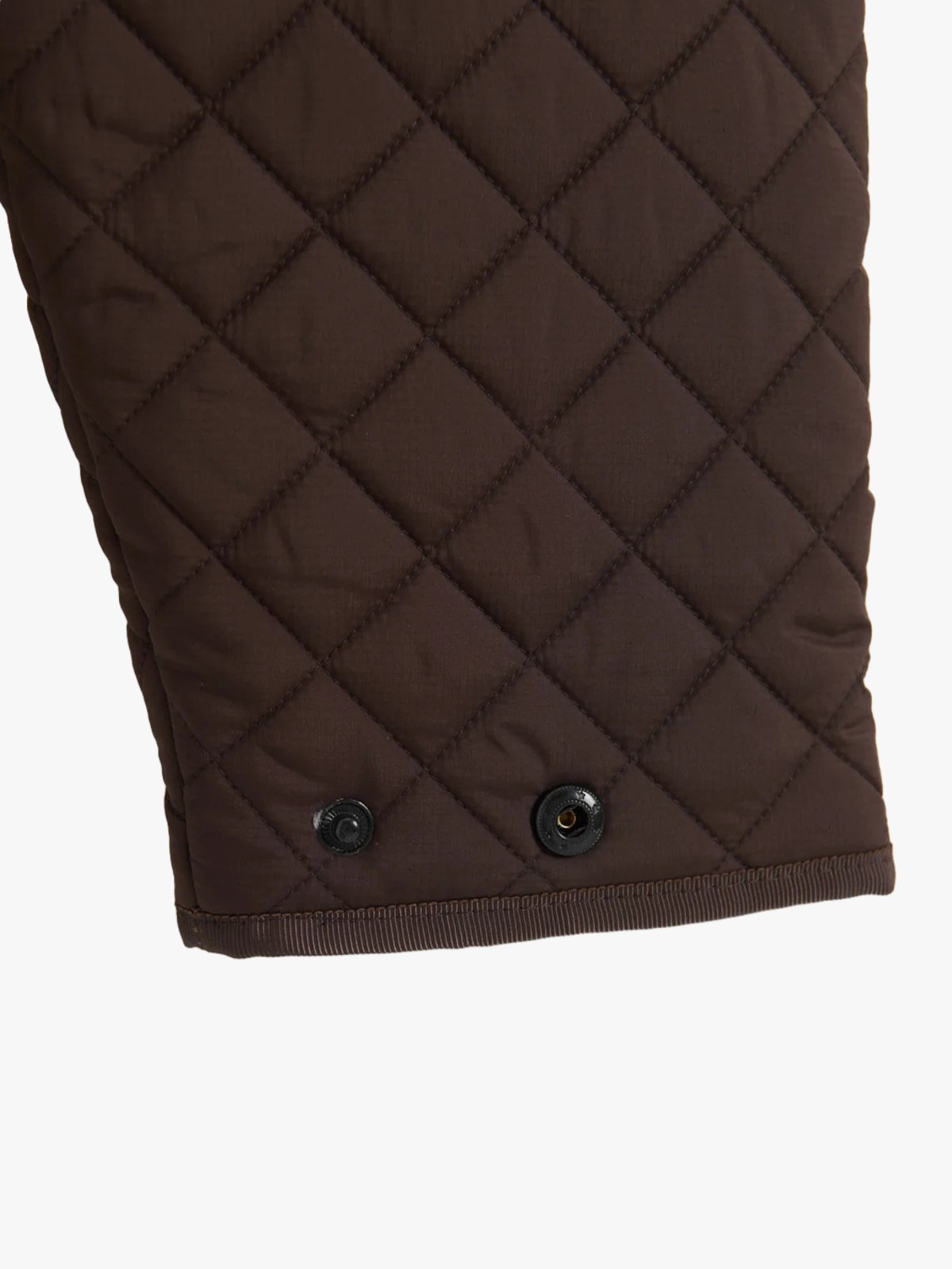 Aim'n Oversized Quilted Jacket Chocolate