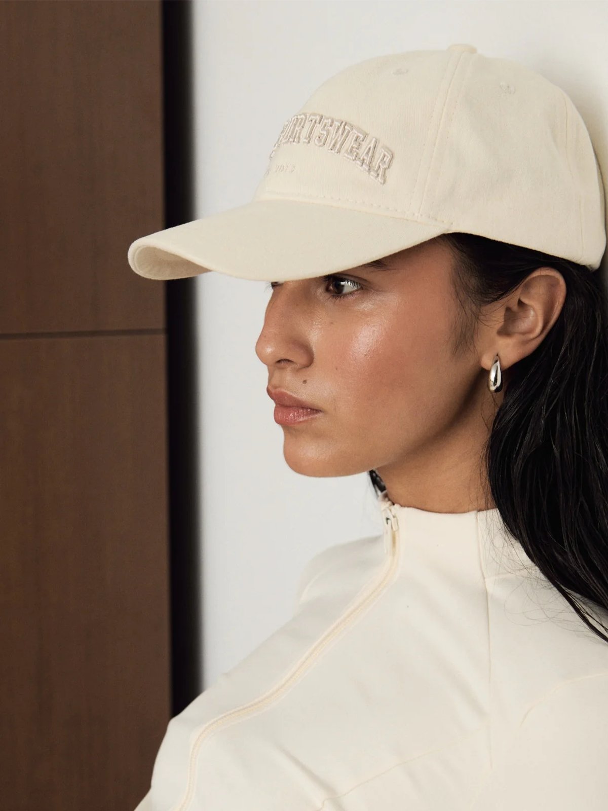 Aim'n Varsity Cap Cafè au lait