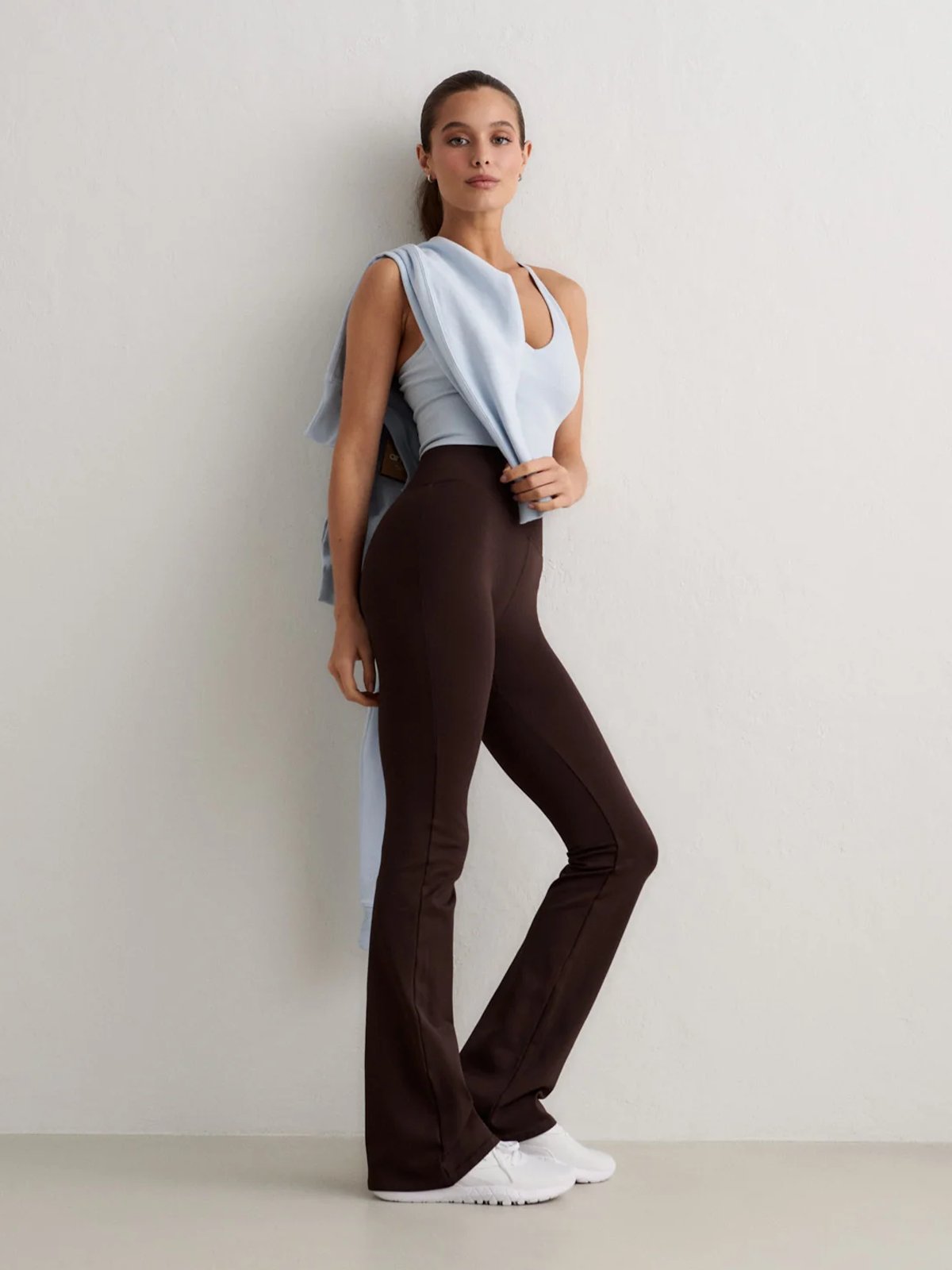 Aim'n Shape Seamless Flare Petite Tights Brun