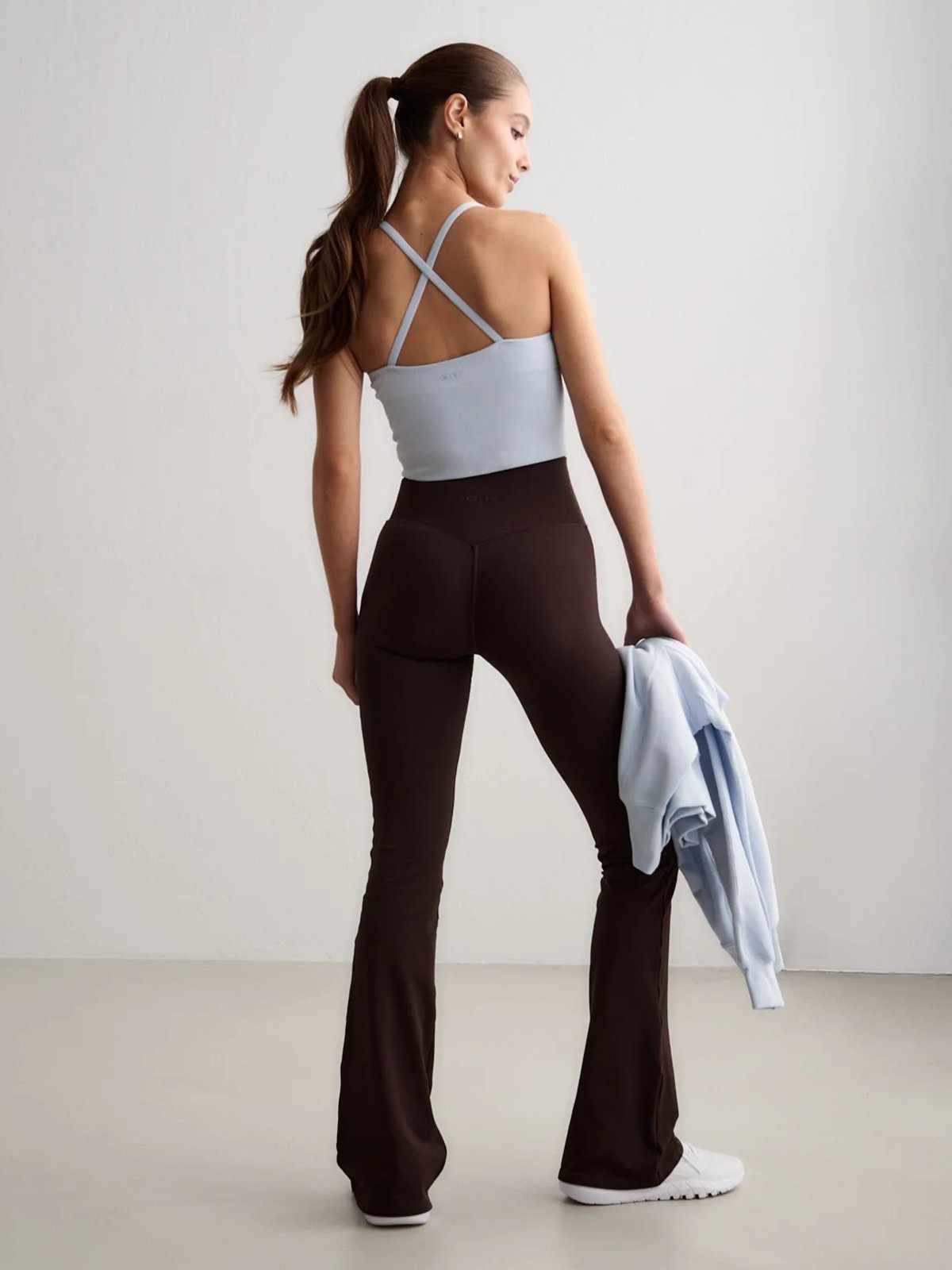 Aim'n Shape Seamless Flare Petite Tights Brun