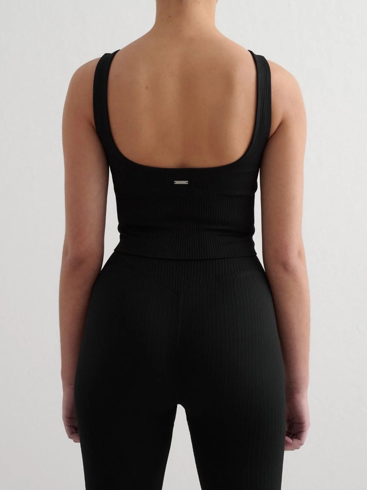 Aim'n Ribbed Seamless Shaping Bralette Black