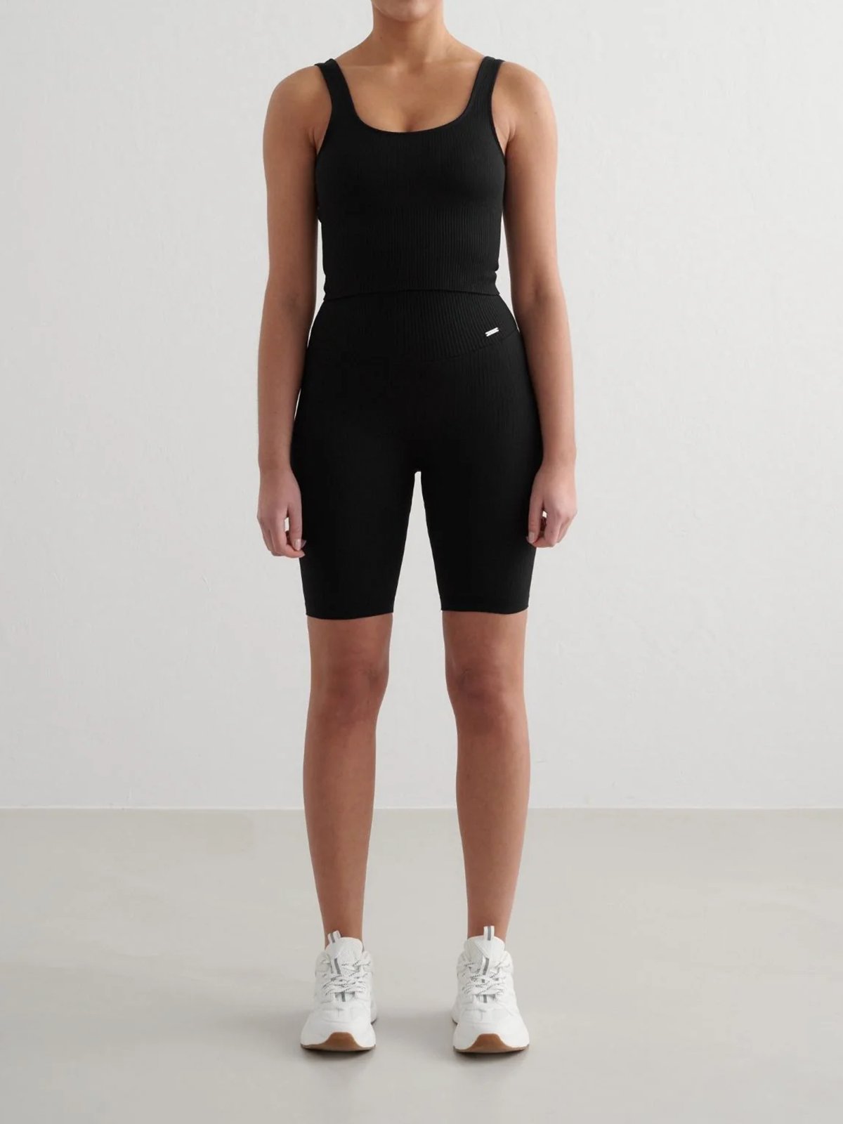 Aim'n Ribbed Seamless Shaping Bralette Black