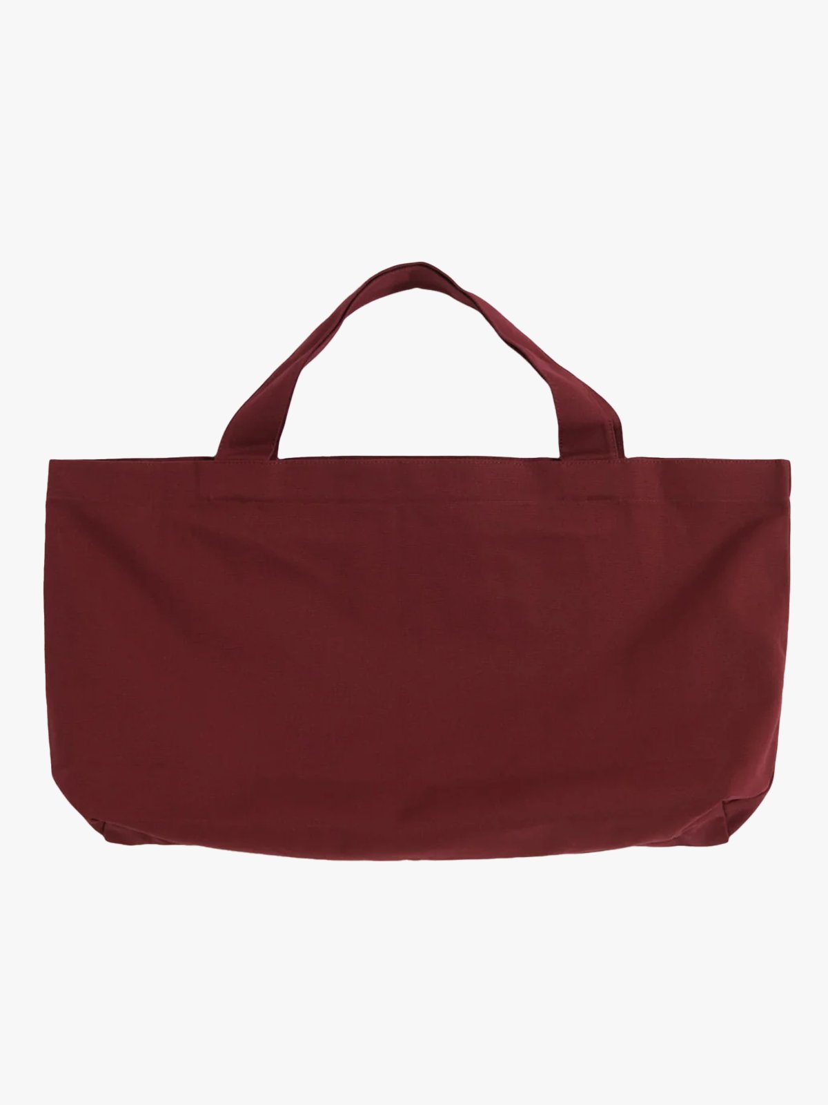 Aim'n Varsity Canvas Tote Bag Merlot