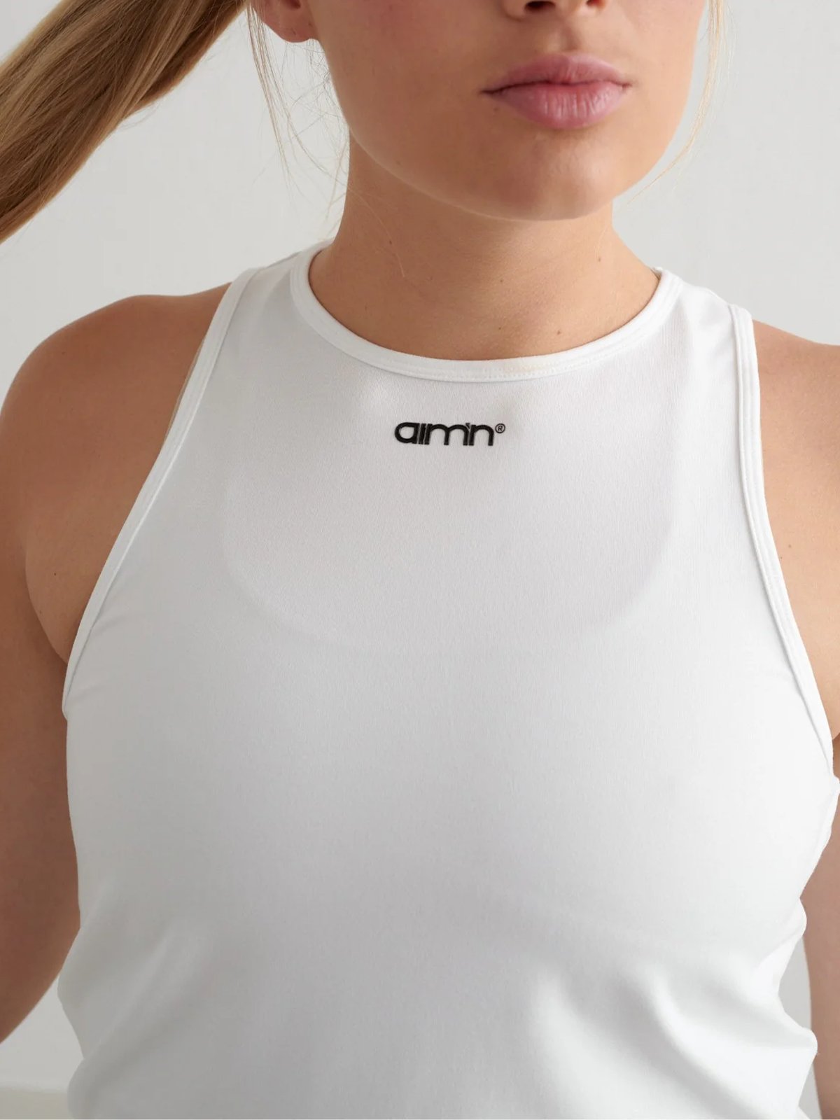Aim'n Soft Basic Singlet White