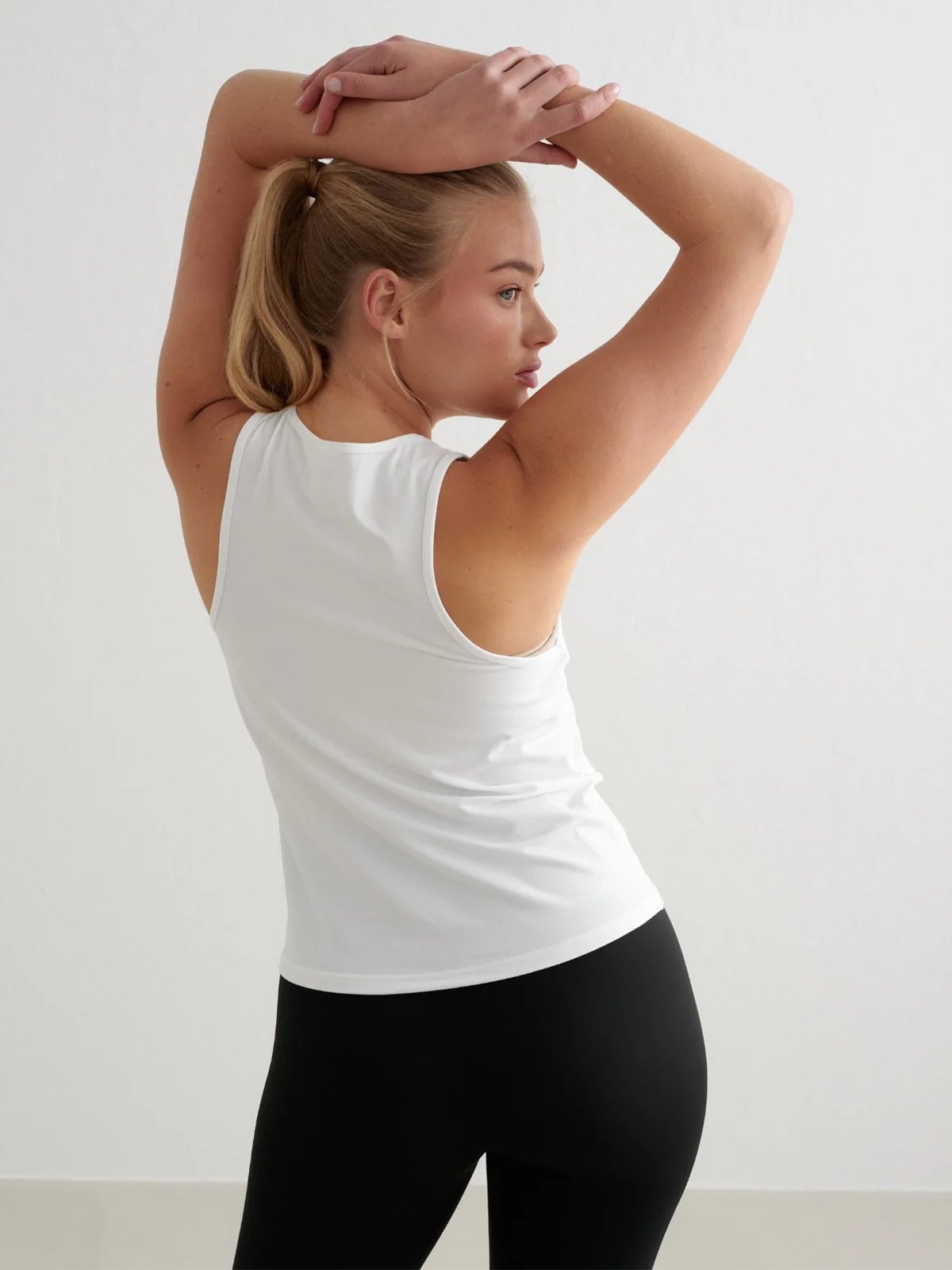 Aim'n Soft Basic Singlet White