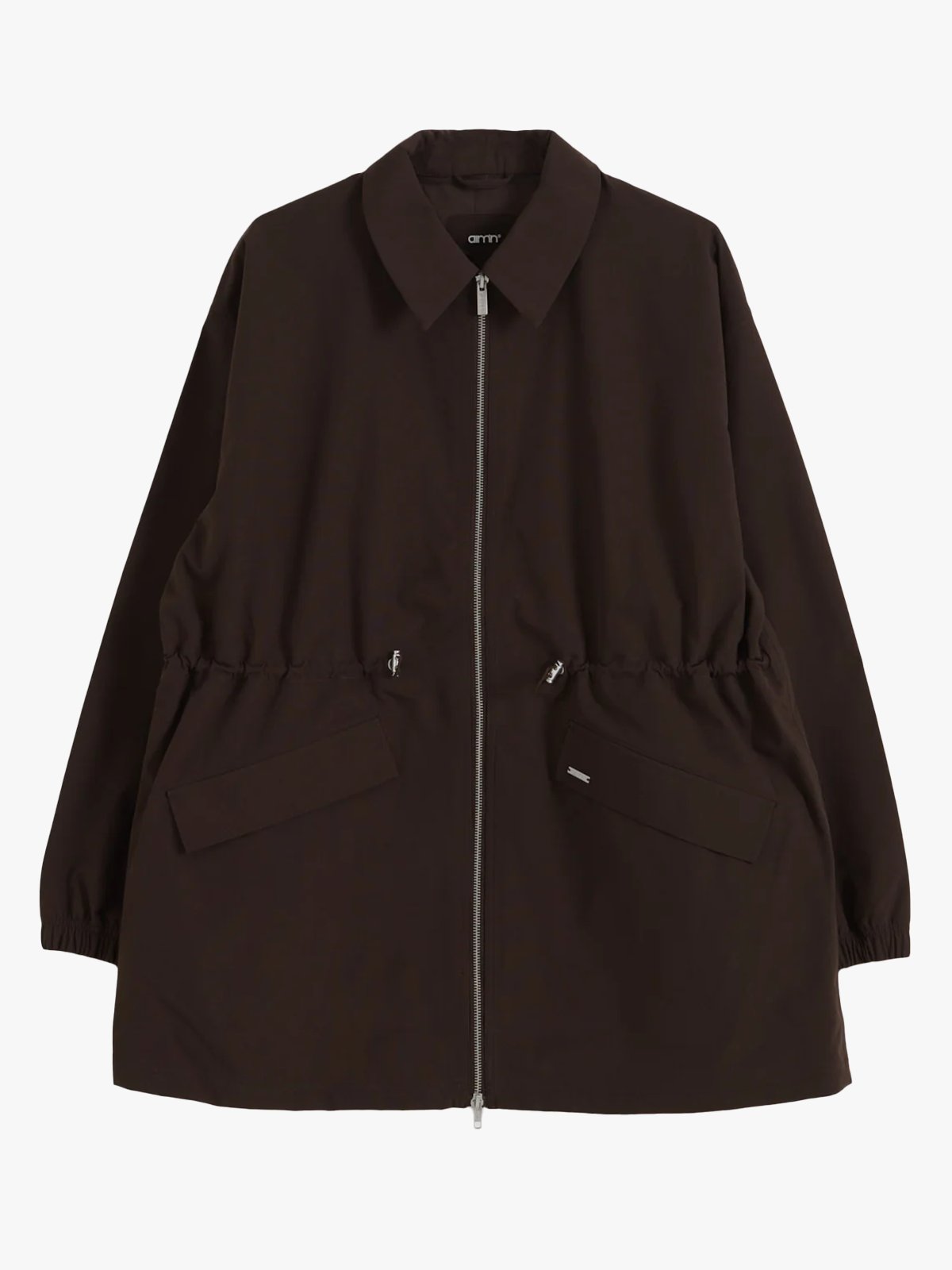 Aim'n Waterproof Zip jacket Chocolate