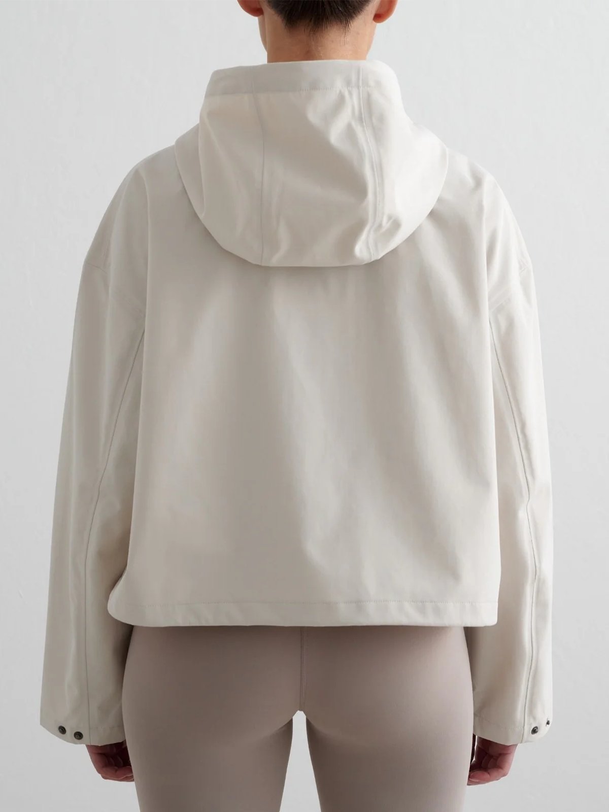 Aim'n Cropped Waterproof Anorak Clay