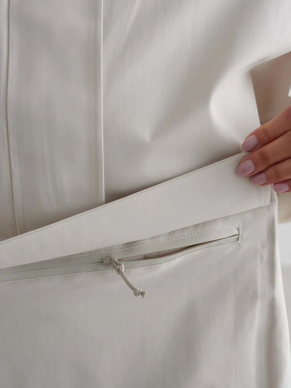 Aim'n Cropped Waterproof Anorak Clay