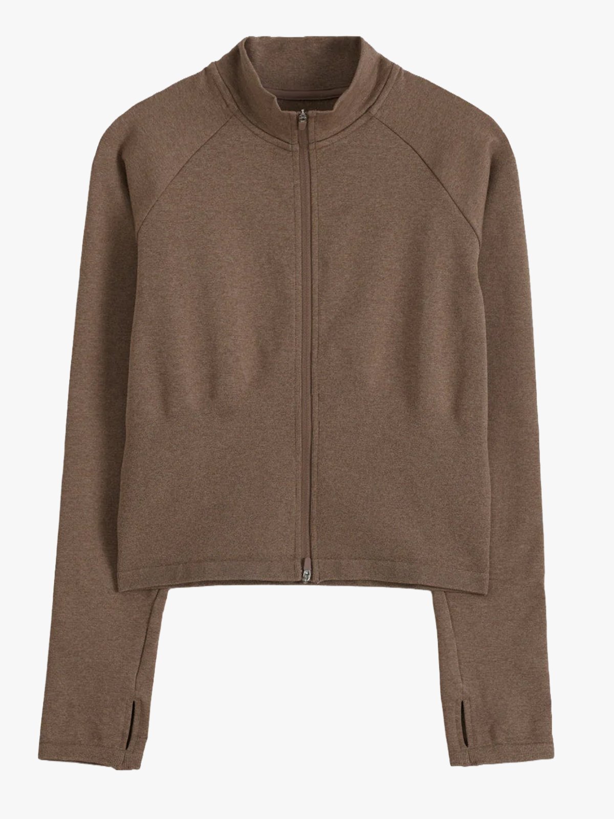 Aim'n Shape Seamless Zip Jacket Esporesso Melange