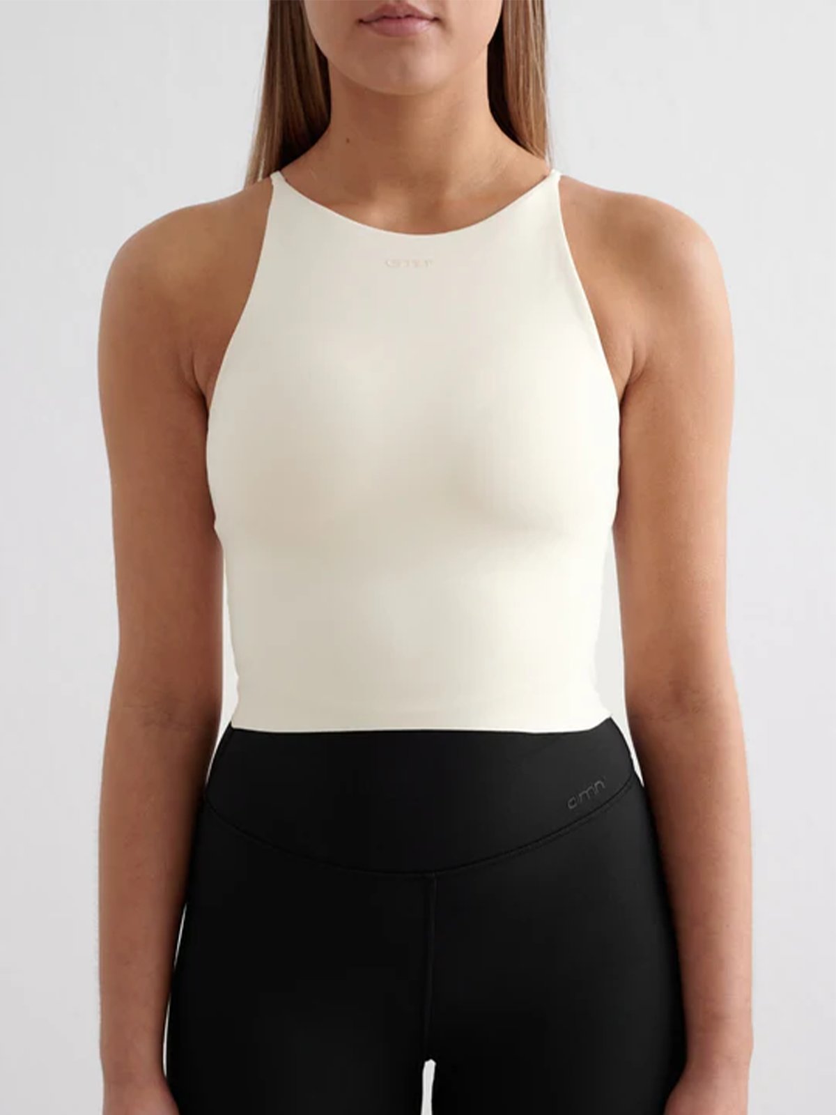 Aim'n Sense Halter Bralette Almond white