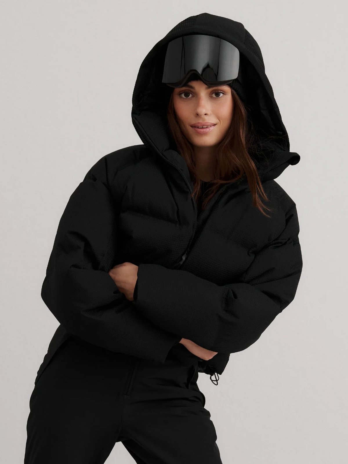 Aim'n Cortina Puffer Jacket Black