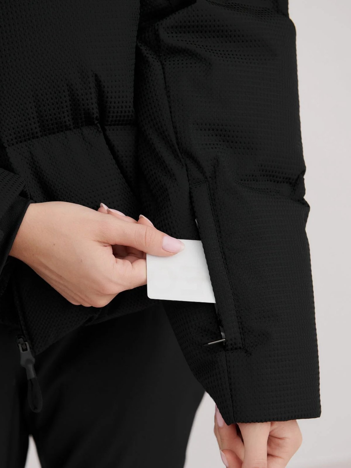 Aim'n Cortina Puffer Jacket Black