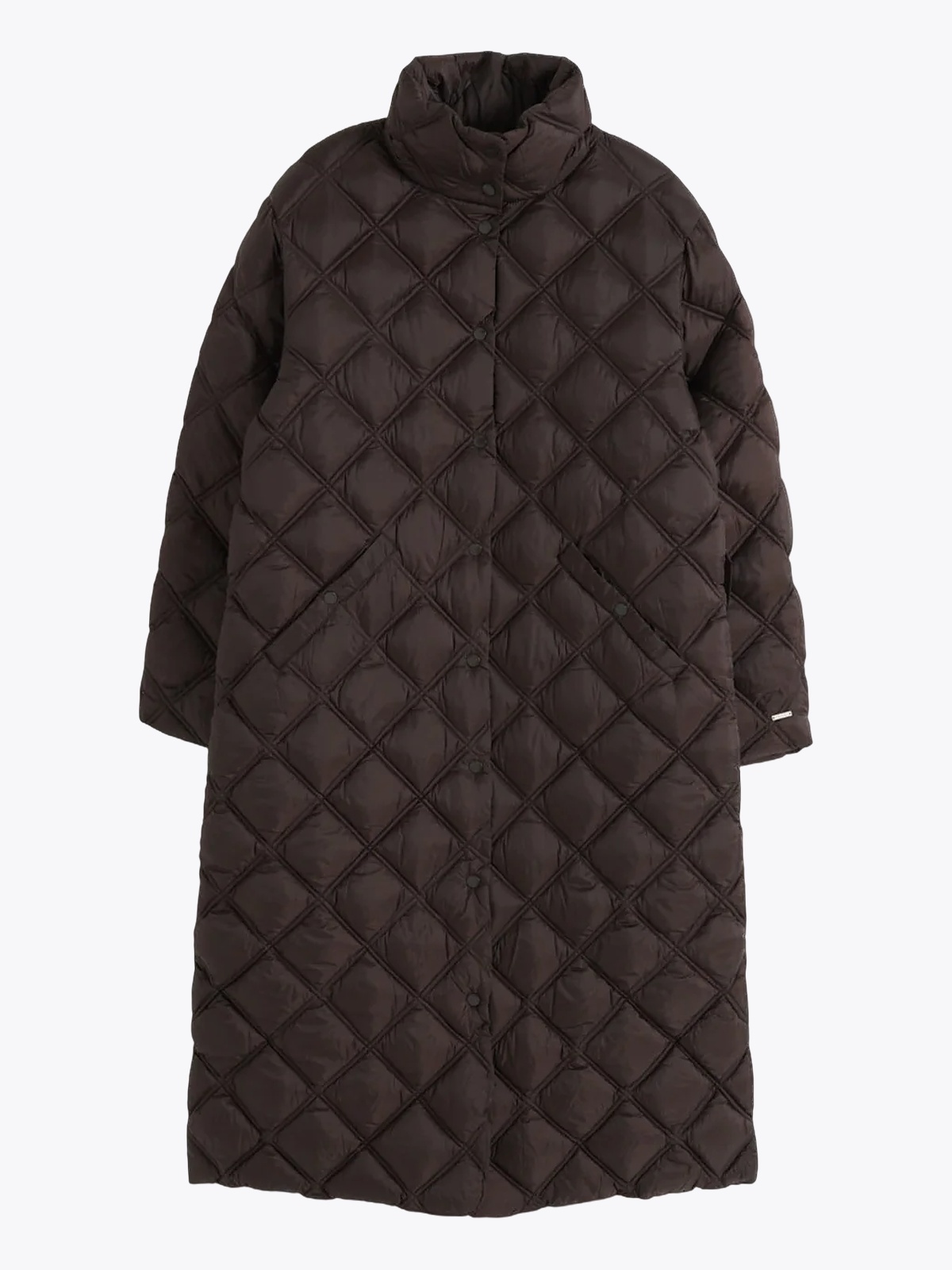 Aim'n Quilted Coat Brun