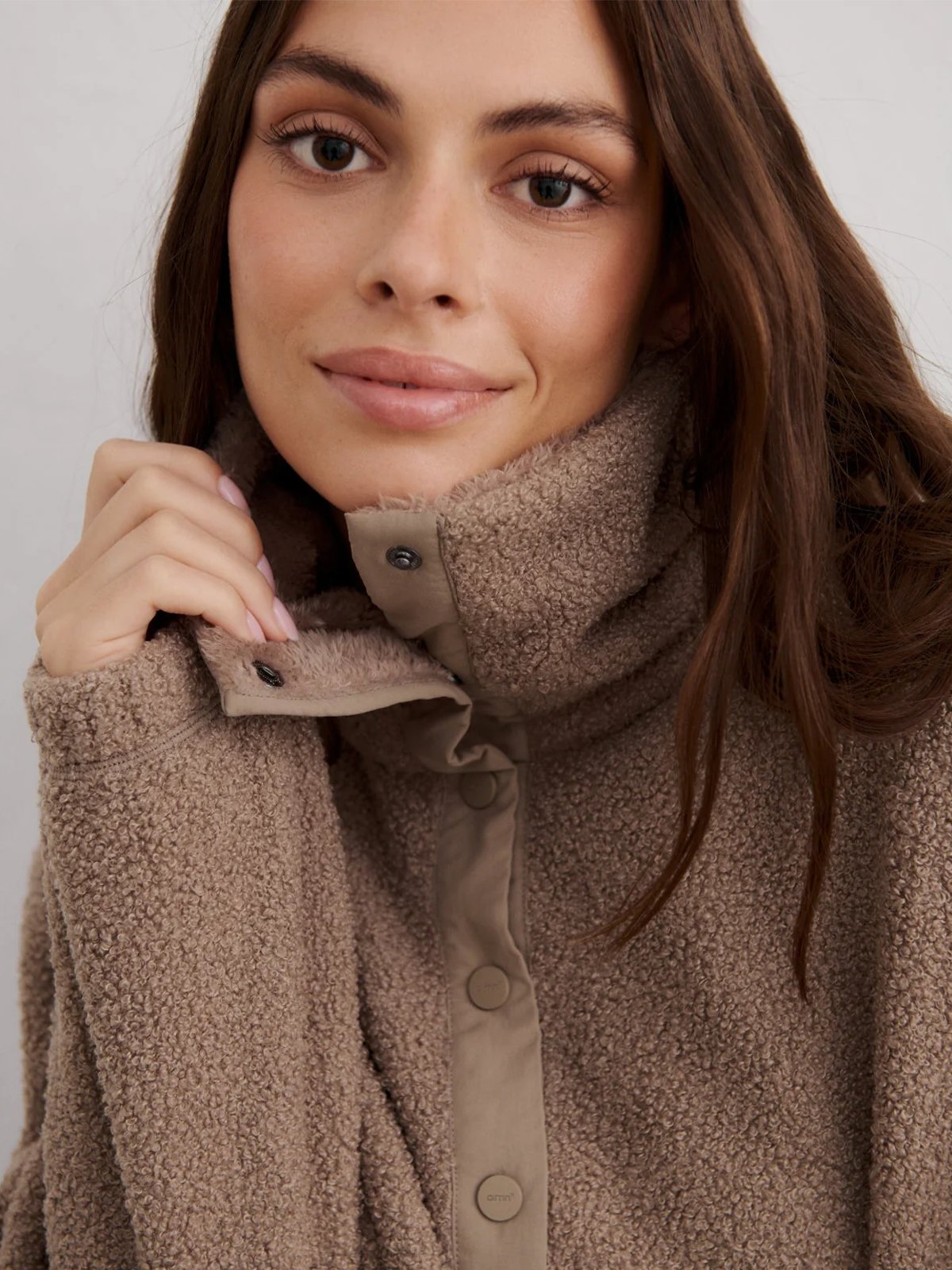 Aim'n Polar Fleece Long Sleeve Espresso