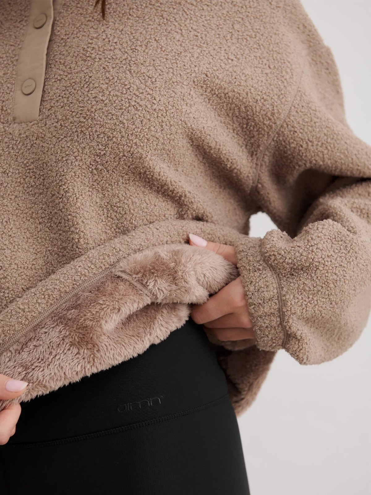 Aim'n Polar Fleece Long Sleeve Espresso