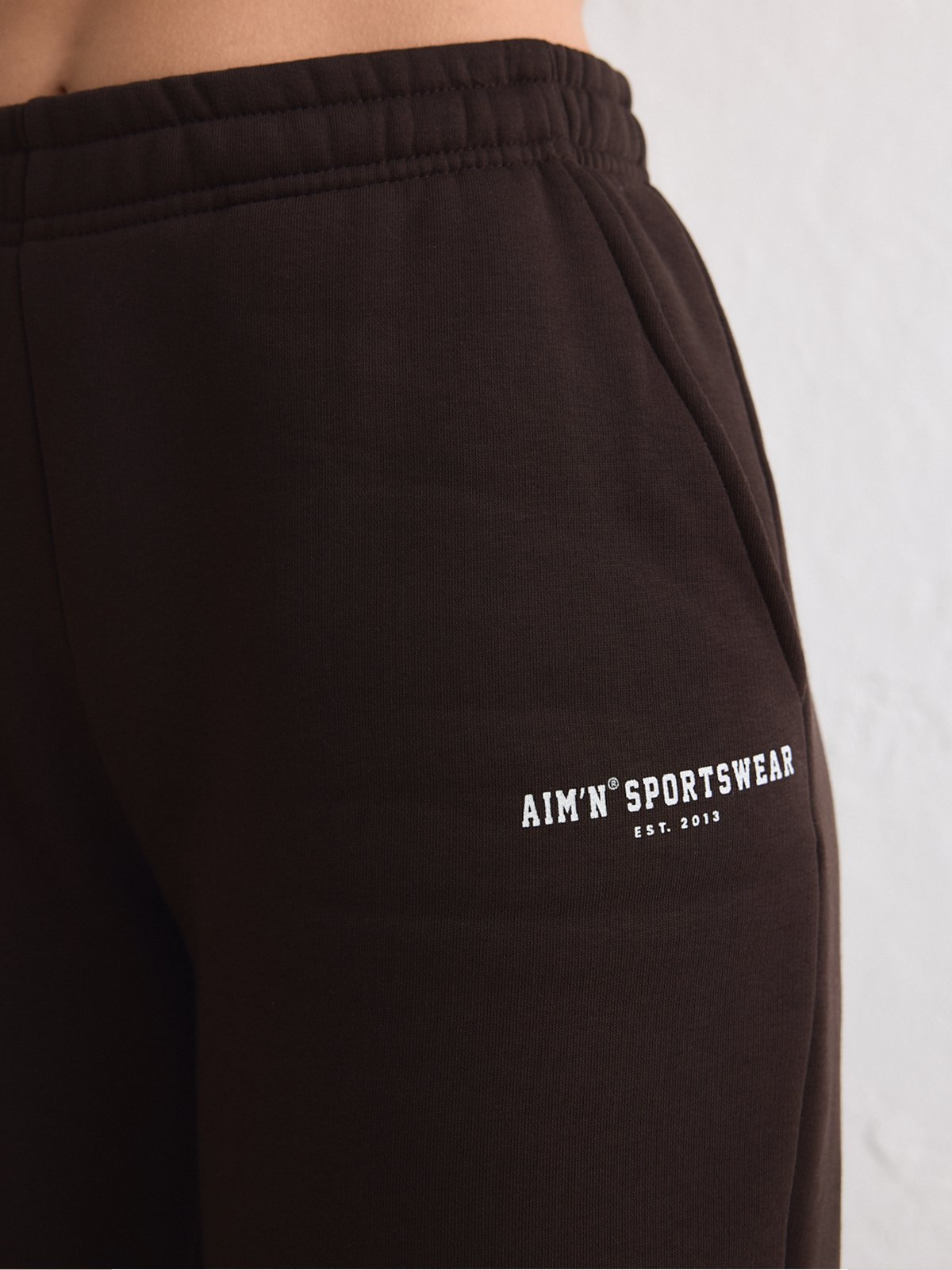 Aim'n Classic Sweat Pants Chocolate