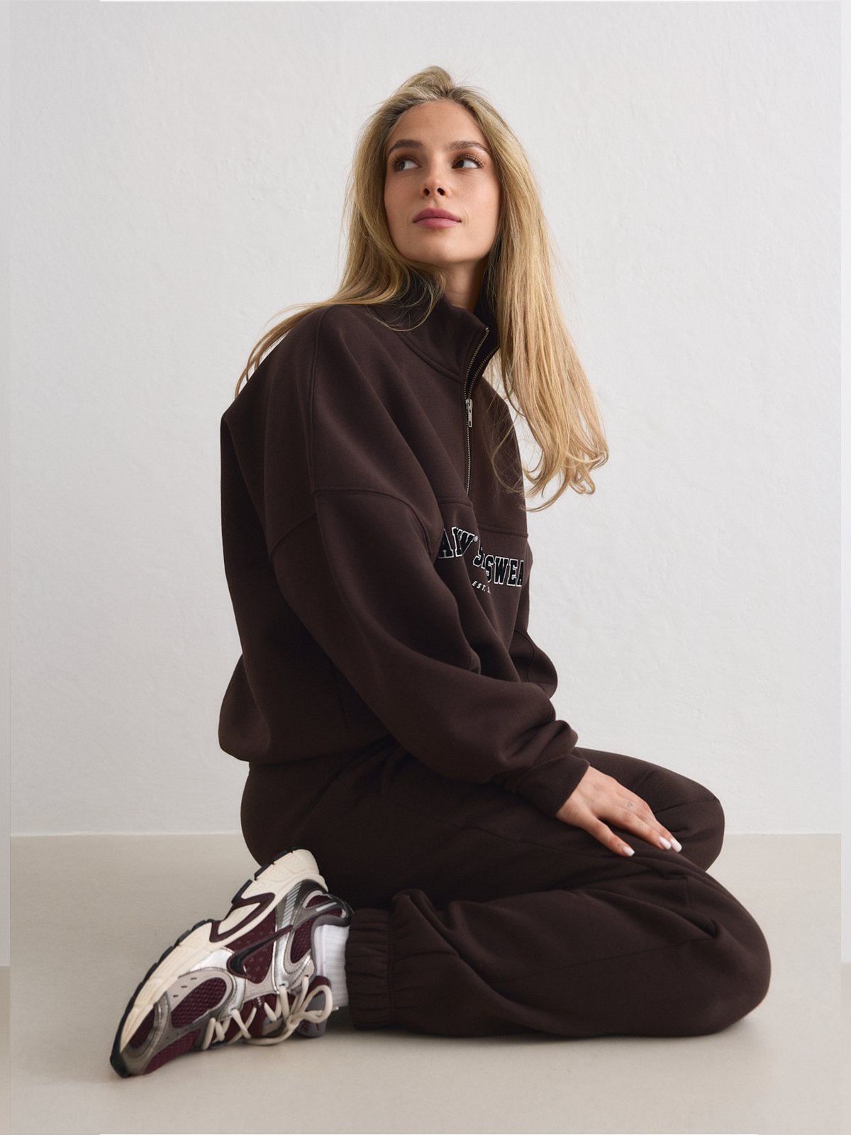 Aim'n Classic Sweat Pants Chocolate