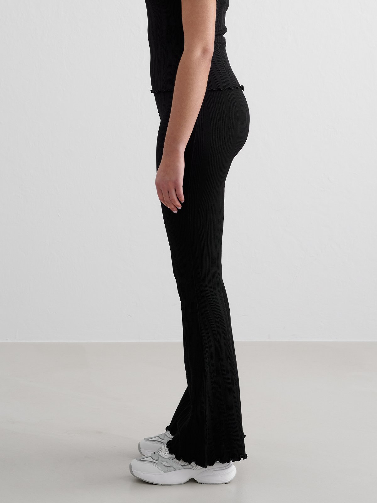 Aim'n Tulip Flare Tights Black