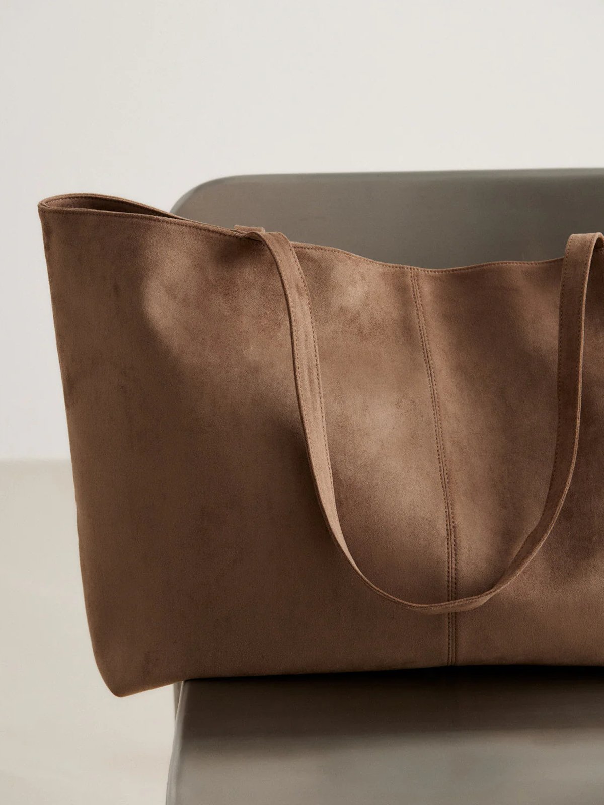 Aim'n Microsuede Apparel Tote Bag Espresso