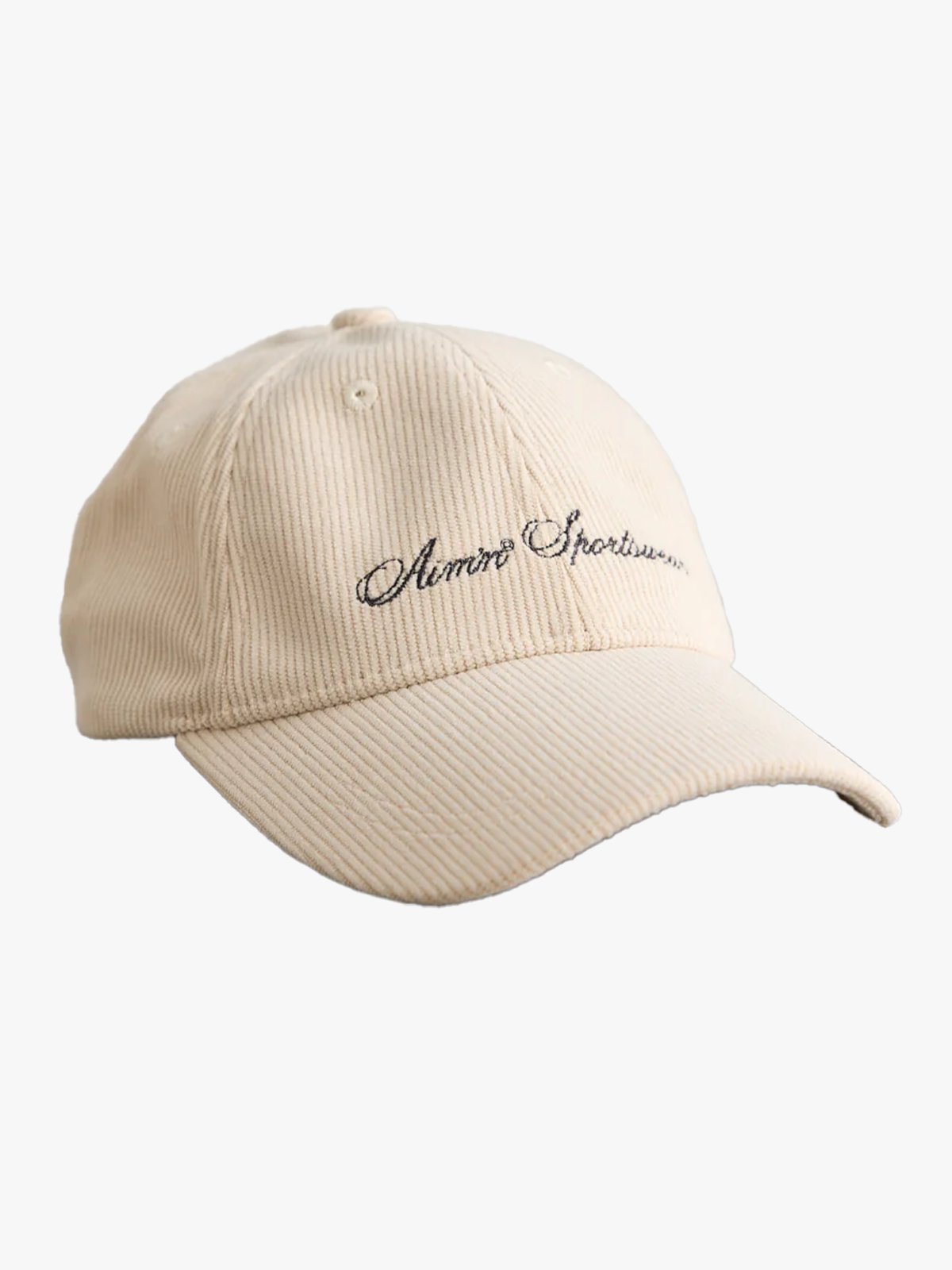 Aim'n Script Corduroy Cap Café Au Lait / Shadow Grey