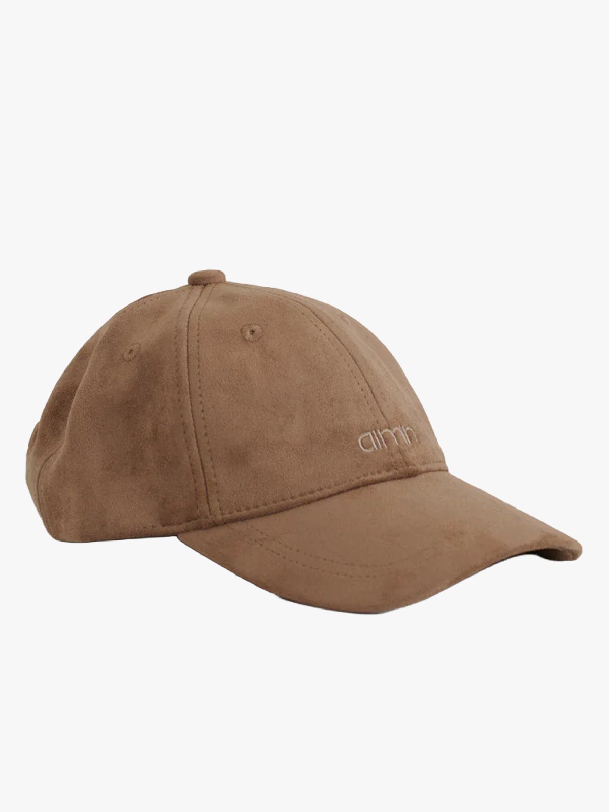 Aim'n Small Logo Suede Cap Espresso