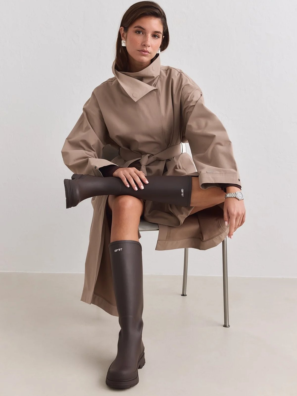 Aim'n Rain Boot Chocolate