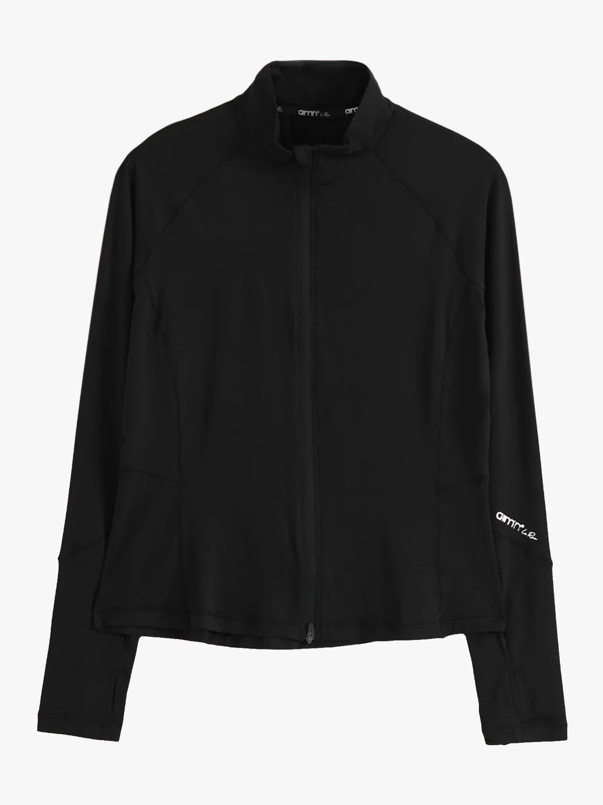 Aim'n Running Zip Long Sleeve Black