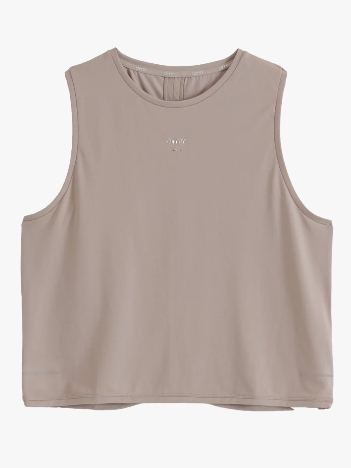 Aim'n Running Sleeveless Top Dark Clay