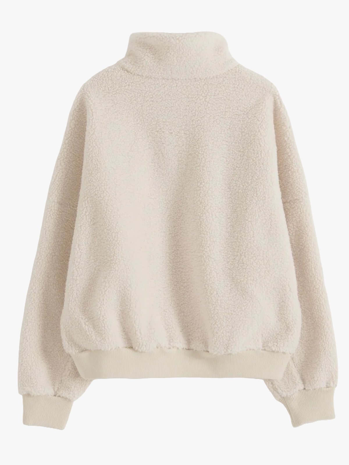 Aim'n Pile Half Zip Cream