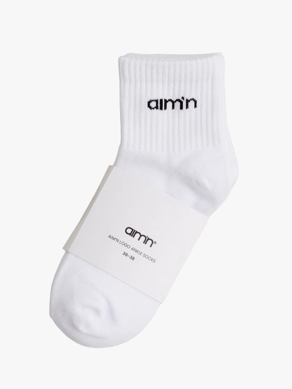 Aim'n Logo Ankle Socks 3-Pack White