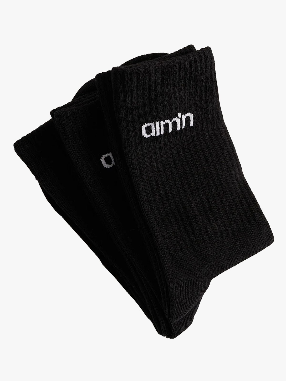 Aim'n Logo Socks 3-Pack Black